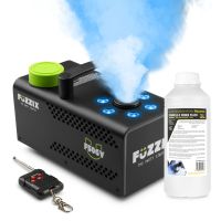 Fuzzix F506V rookmachine inclusief 1L rookvloeistof - Met 6 RGB LED’s en draadloze afstandsbediening