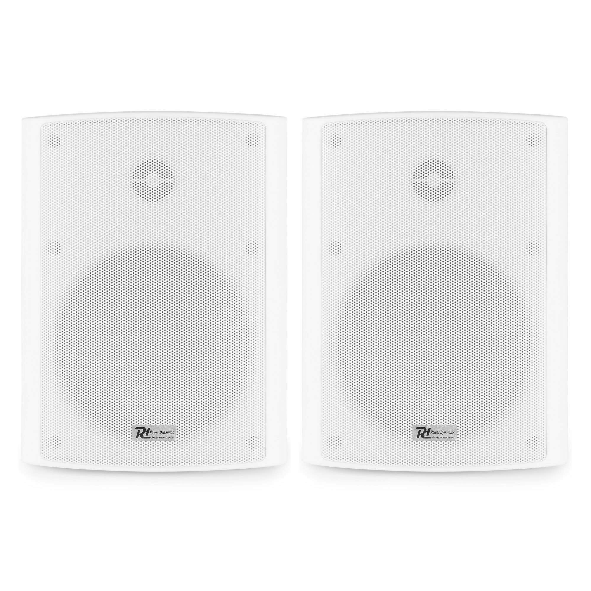 Power Dynamics BC50V Witte speakerset voor 100V en 8 Ohm - 120W