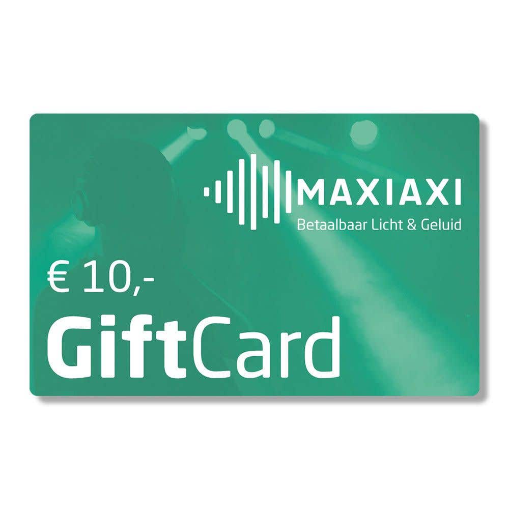 MaxiAxi GiftCard t.w.v. € 10,-