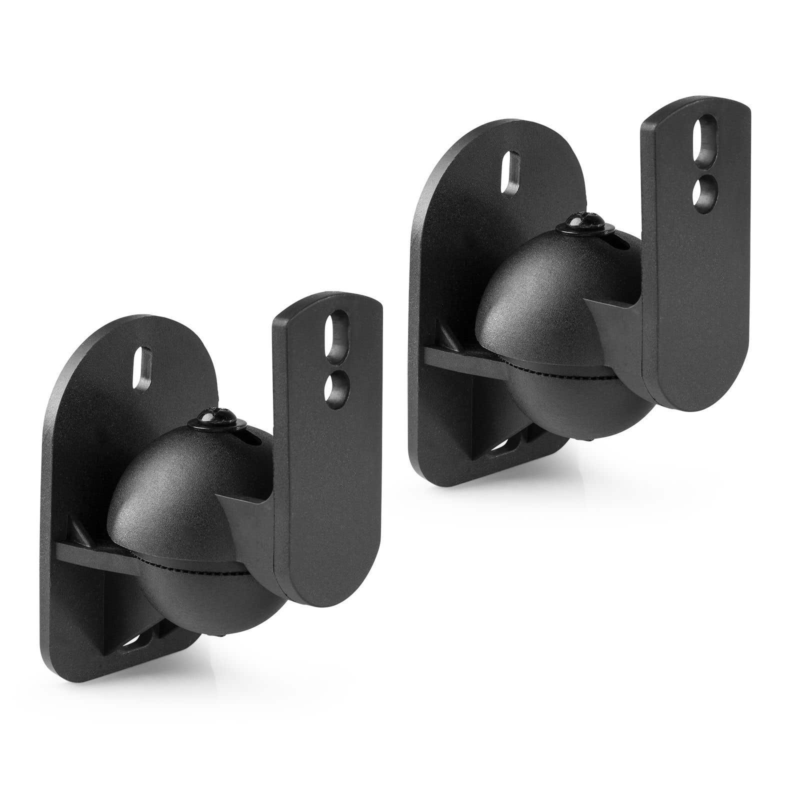Audizio HTS15 speaker muurbeugels universeel en verstelbaar - Set van 2 - Zwart