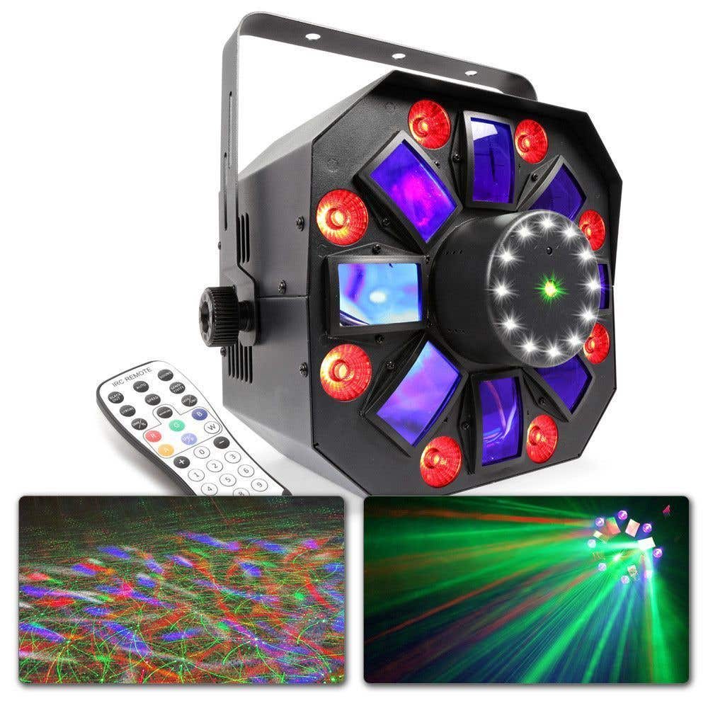 BeamZ Multi Acis IV 4-in-1 LED lichteffect met laser en strobo