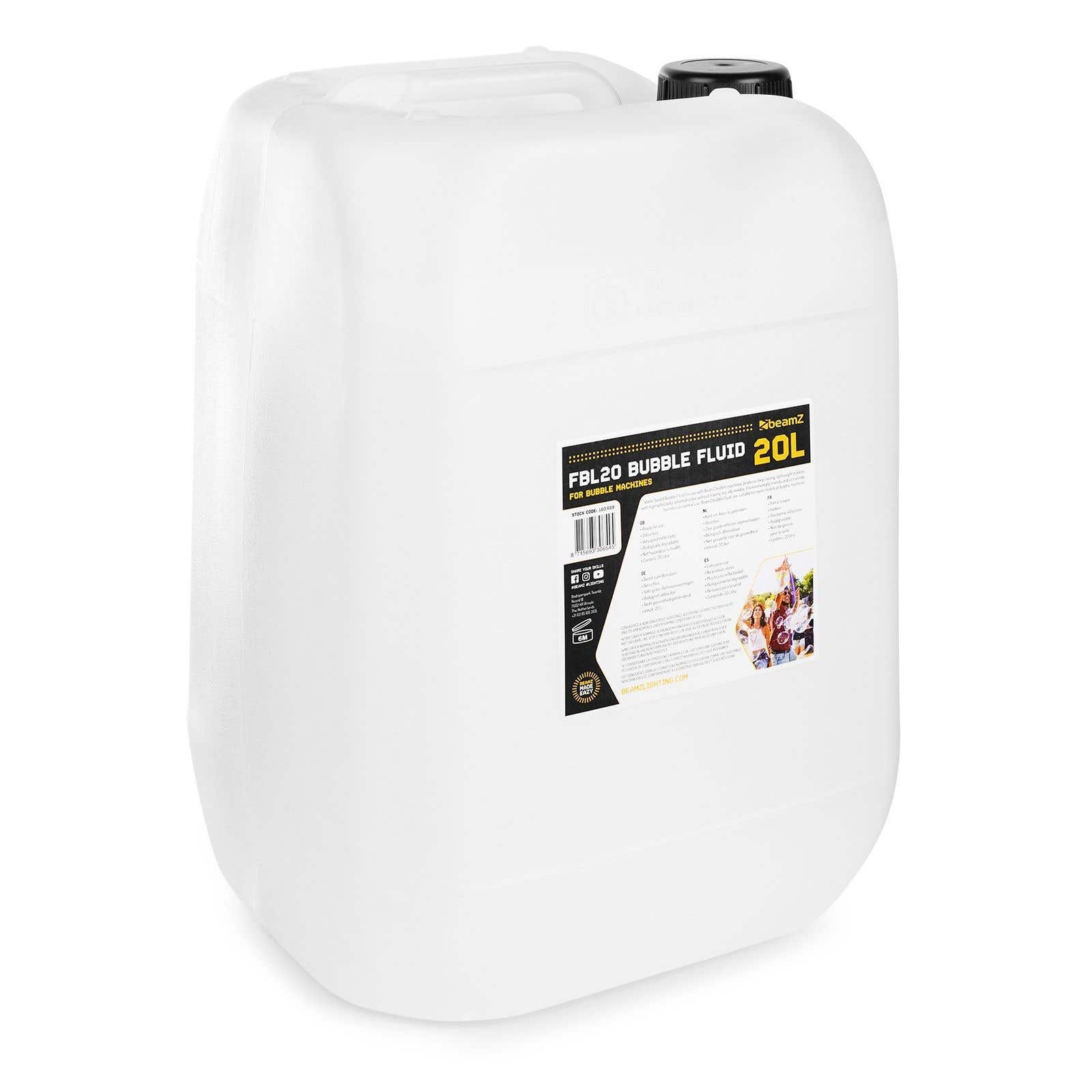 BeamZ Bellenblaasvloeistof - Can van 20 liter