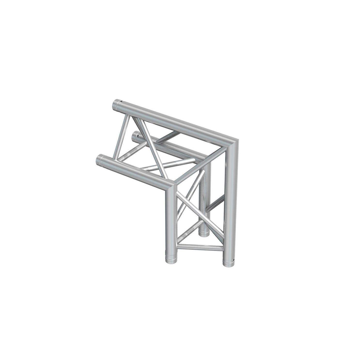 BeamZ Truss P33-C24 driekhoek truss 90° 2-weg hoek - Apex out - 50cm
