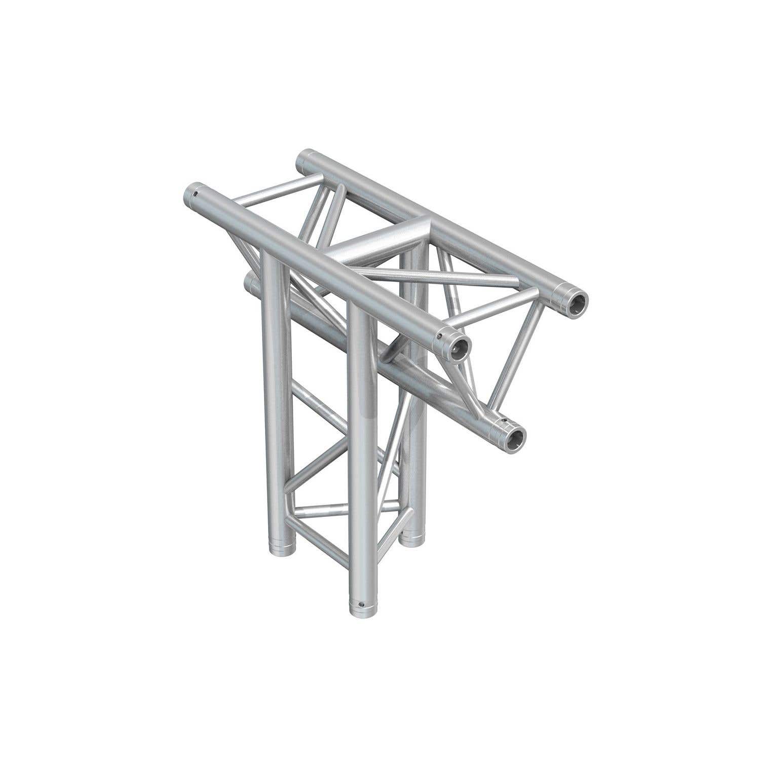 BeamZ Truss P33-T35 driehoek truss T-stuk 3-weg - Verticaal - Apex down / side