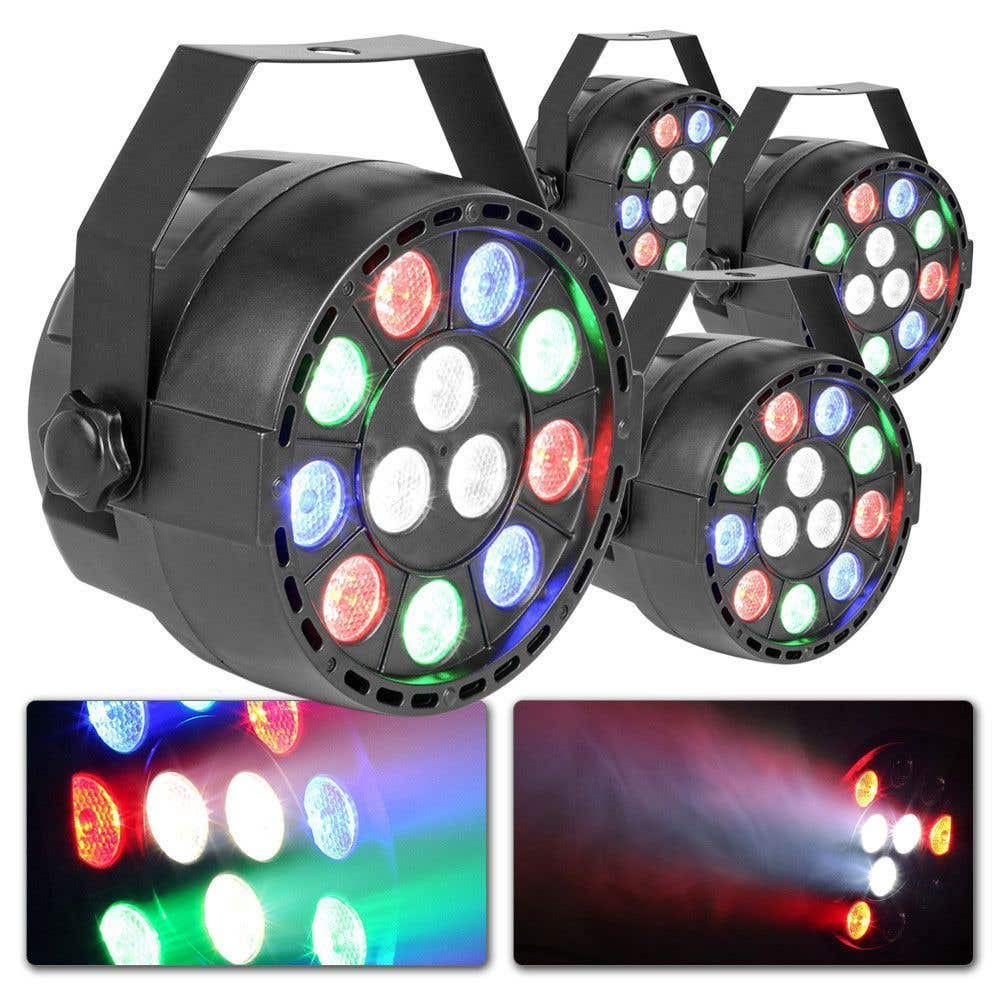 Fuzzix set van 4 PartyPars voor DJ, Drive-in, etc.