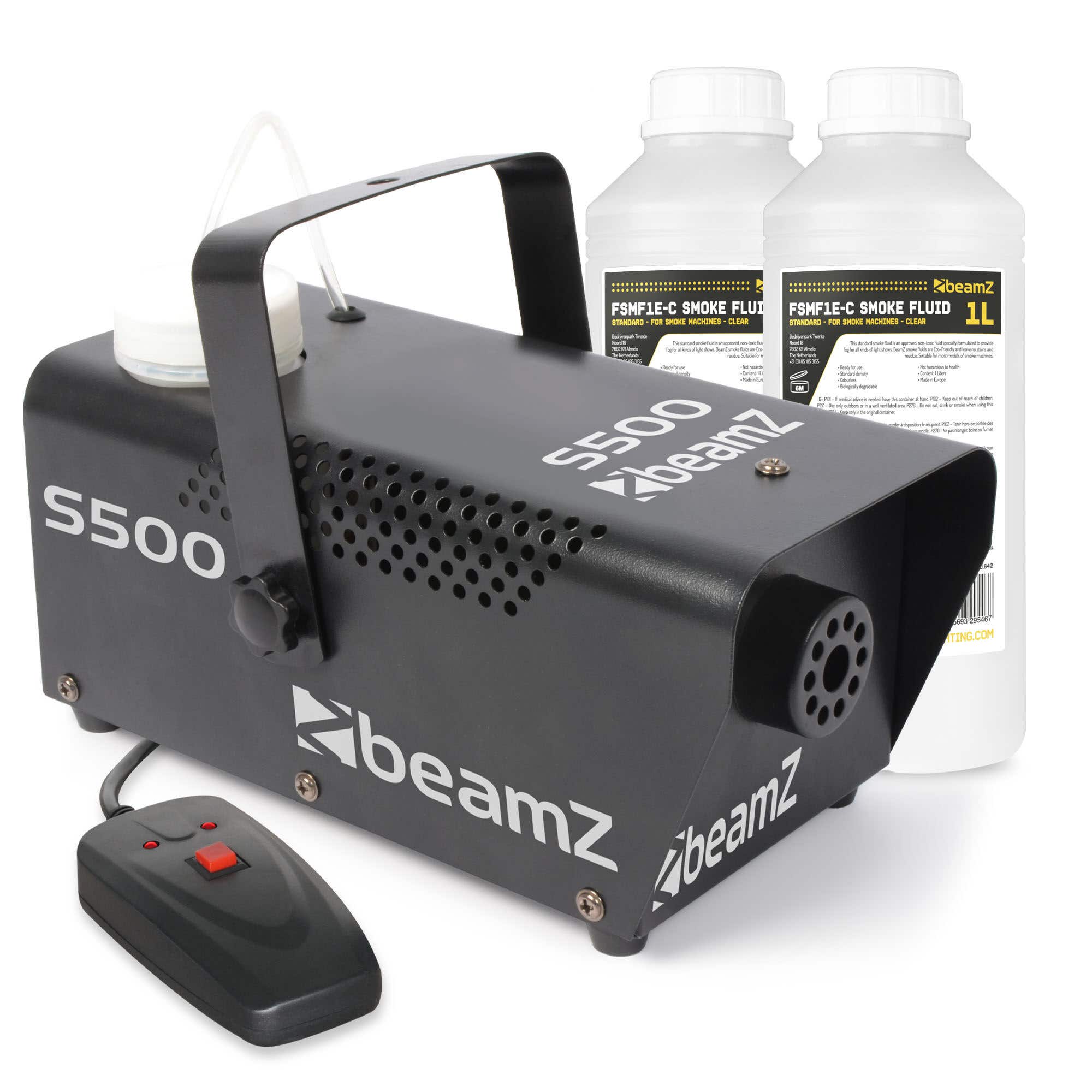 BeamZ Rookmachine - F900 fazer 900W inclusief 5 liter rookvloeistof