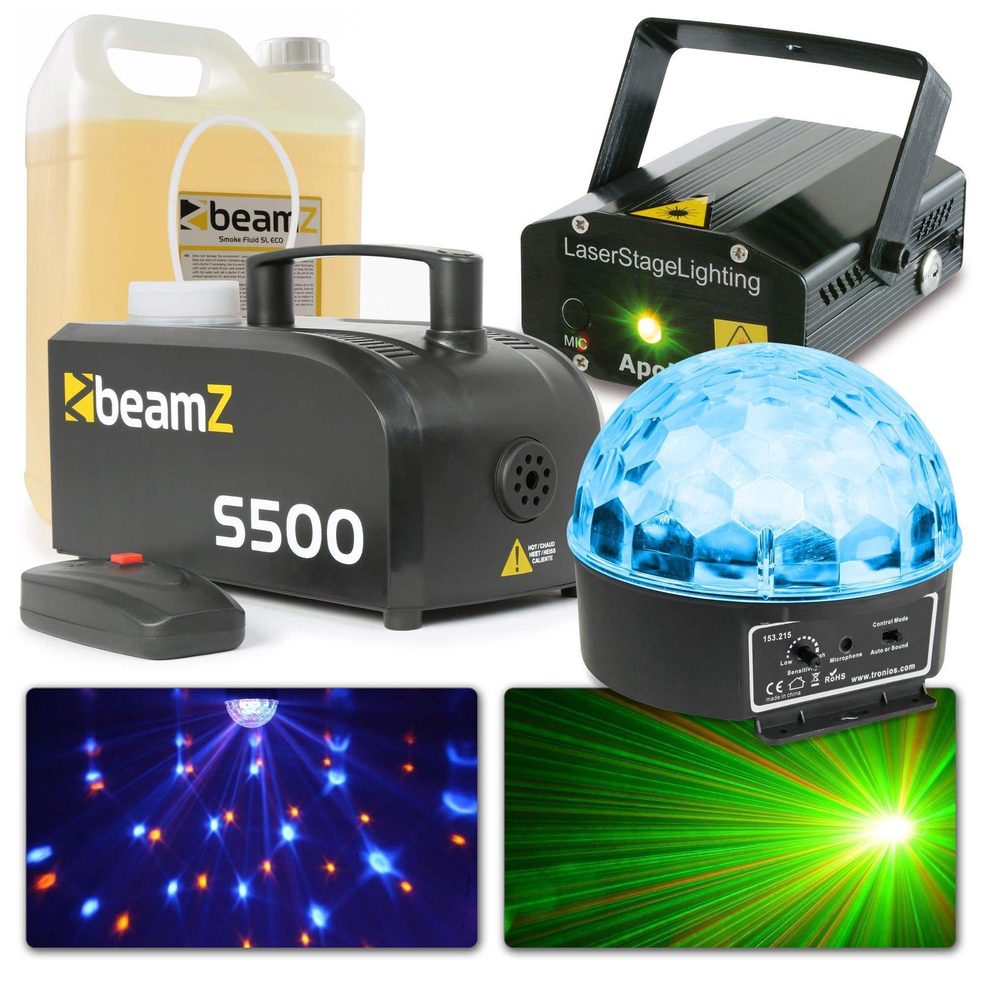 BeamZ Party pack M feestverlichting