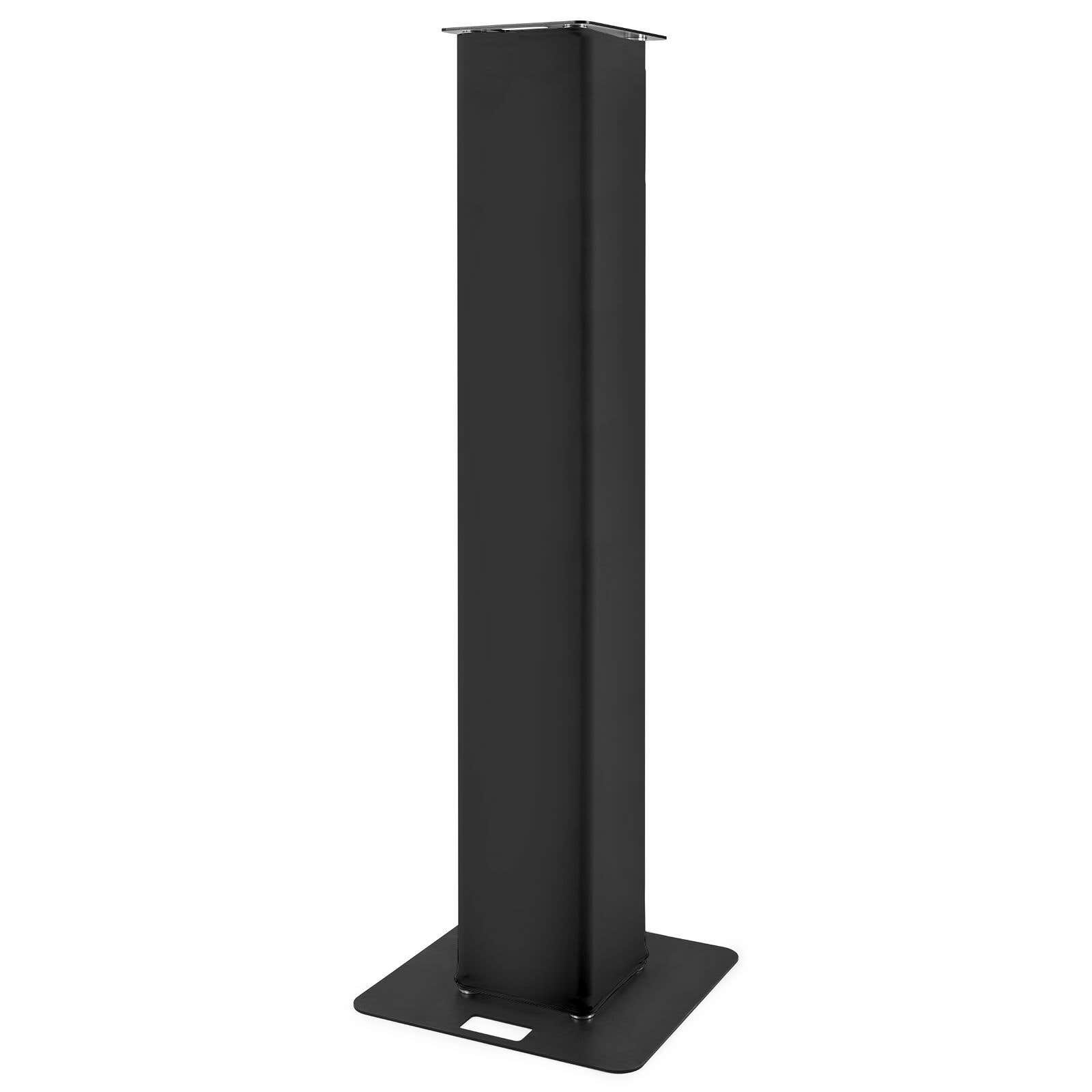 BeamZ P30 truss tower totem met zwarte lycra hoes - 2 meter hoog