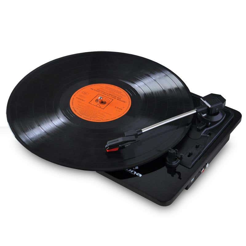 Auna HiFi Platenspeler met USB uitgang voor MP3 opname