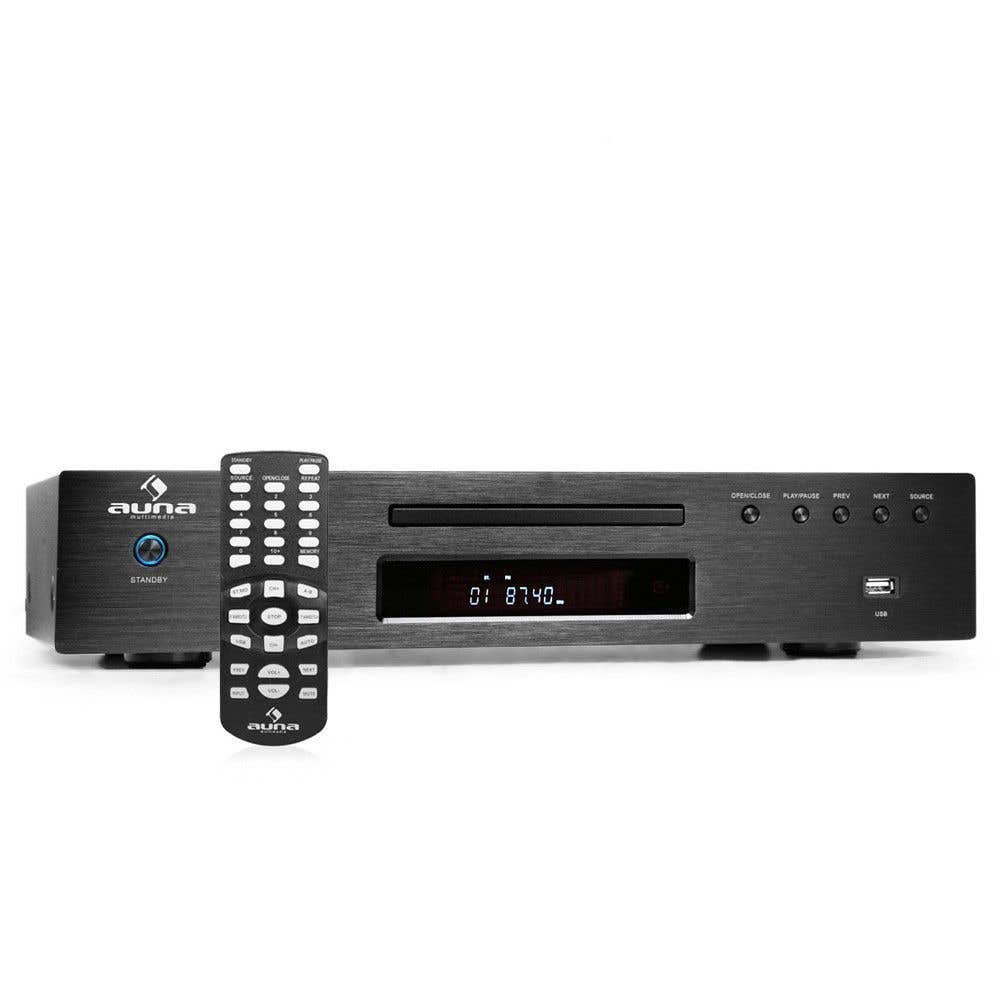 Auna MP3-CD-speler met radio en USB-MP3