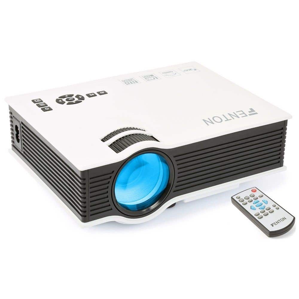 Fenton X20 beamer met o.a. HDMI, USB en SD aansluiting