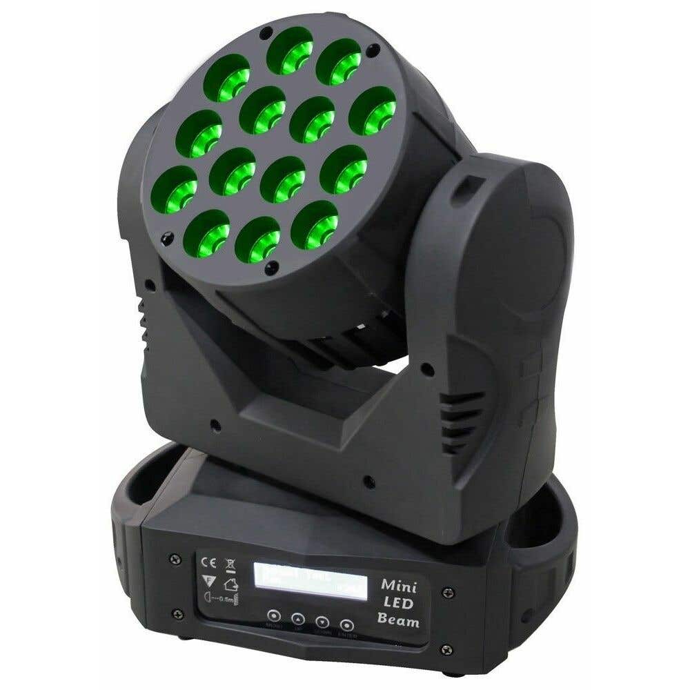 BeamZ MHL-1410 Wi-Spot Moving Head 14x 10W Quad LED's DMX