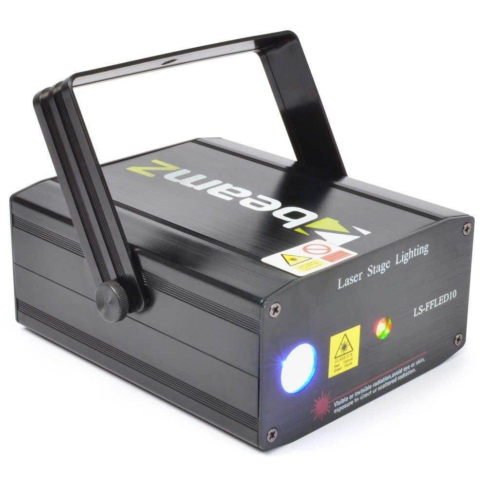 2e keus - BeamZ LS-FFLED10 Laser Rood Groen met Gobo en LED