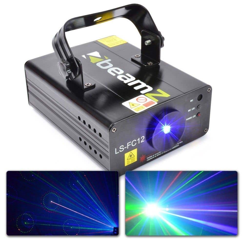 BeamZ LS-FC12 rood, groen en blauwe laser