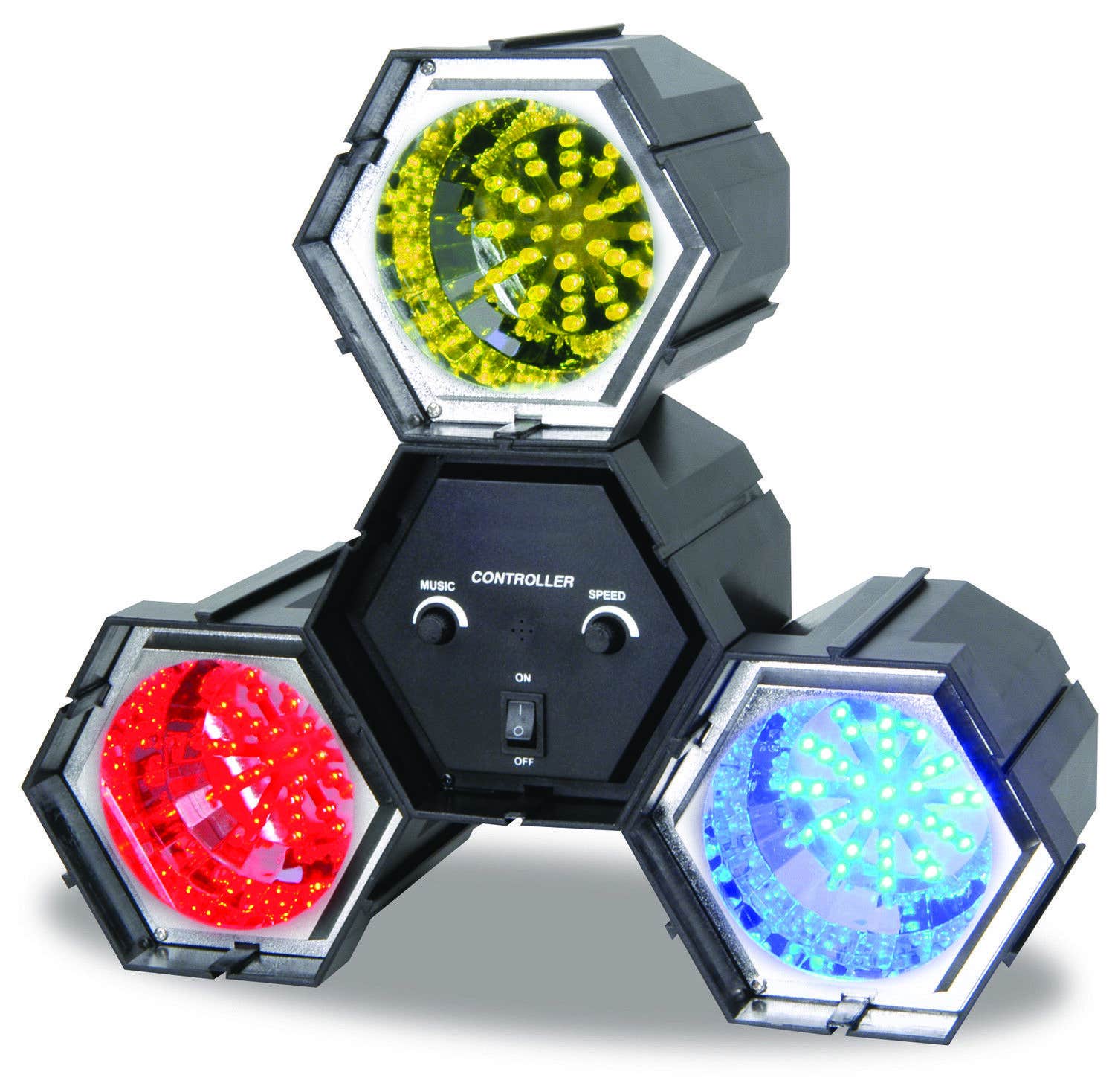 3-Kanaals LED Lichtorgel - Lichteffect