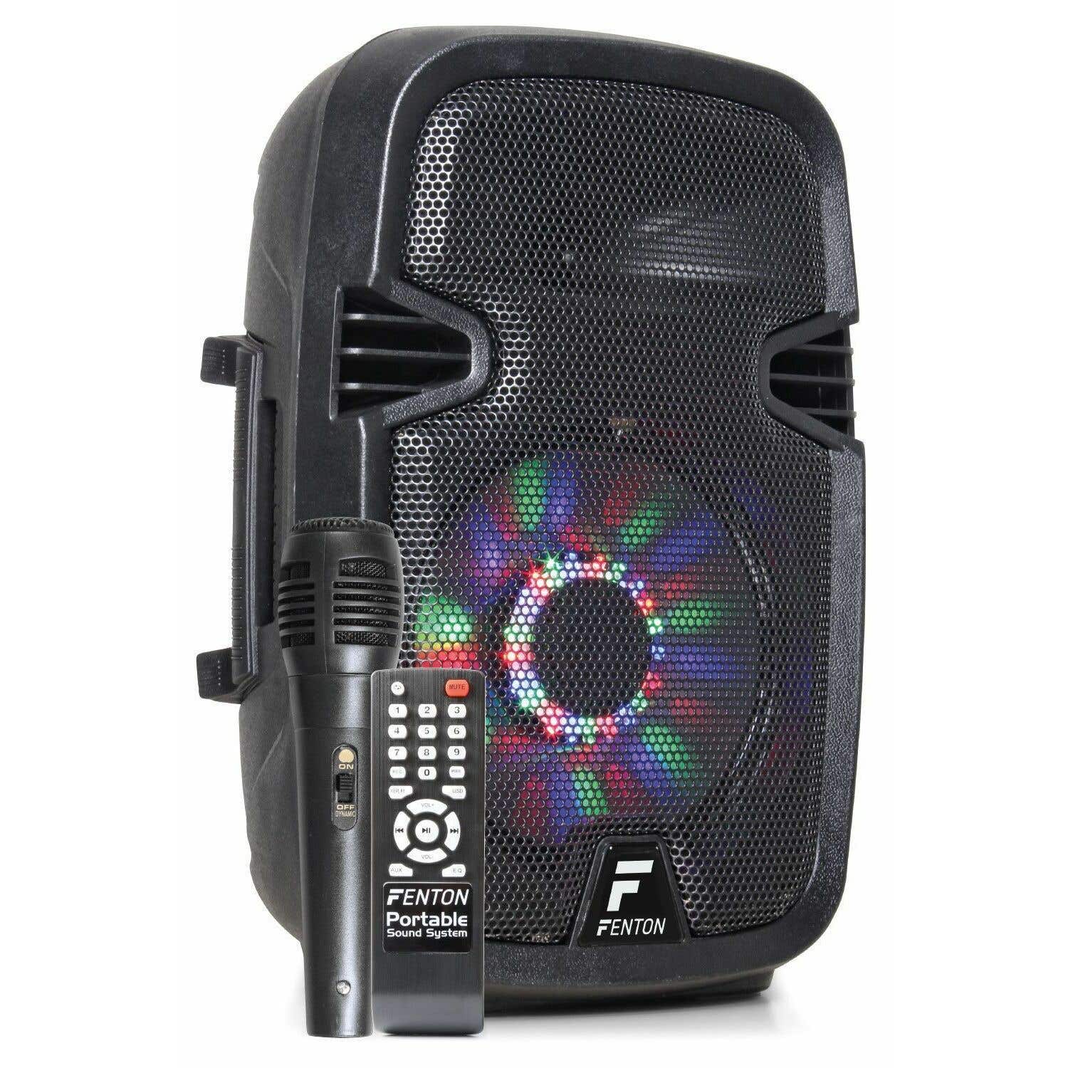 Fenton FT8LED karaoke speaker 300W 8