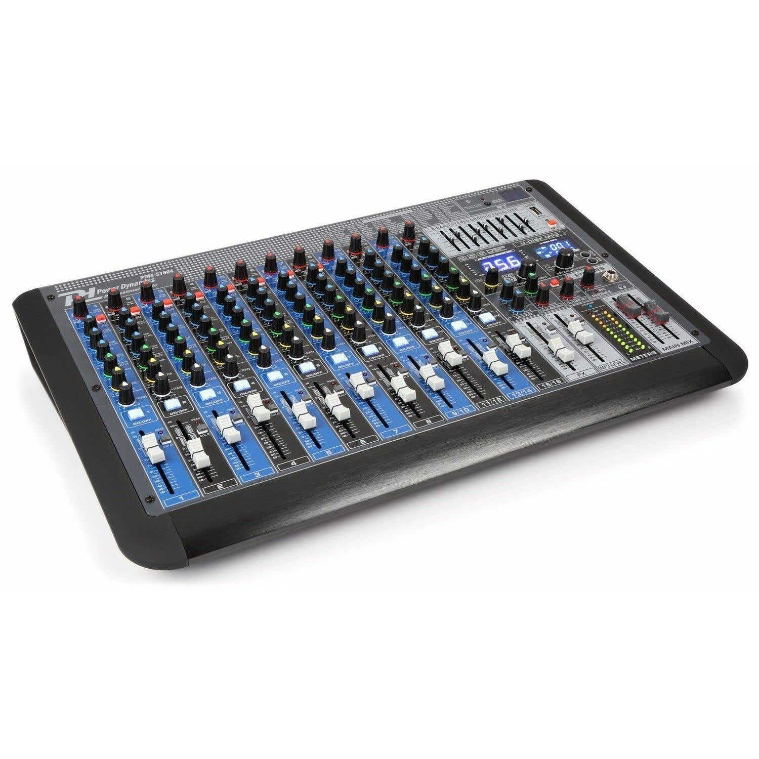 Power Dynamics PDM-S1604 professionele 16 kanaals mixer