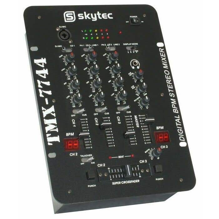 3-Kanaals Mengpaneel met Equalizer - Battle mixer