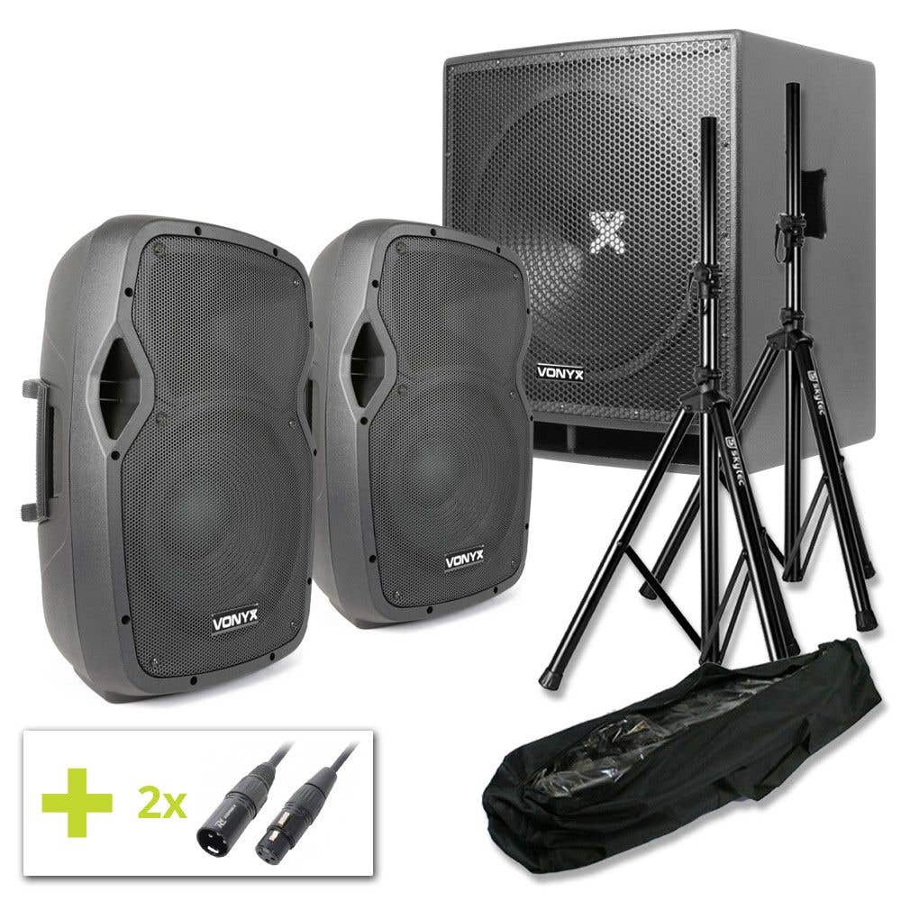 Vonyx complete Actieve 2.1 Live Set 2000W