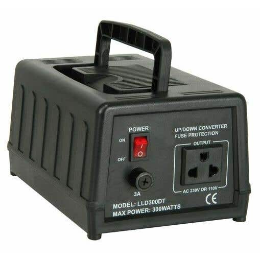 Omvormer - Converter 230V-110V, 300VA