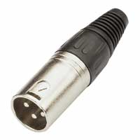 XLR 3 Pin Short Plug