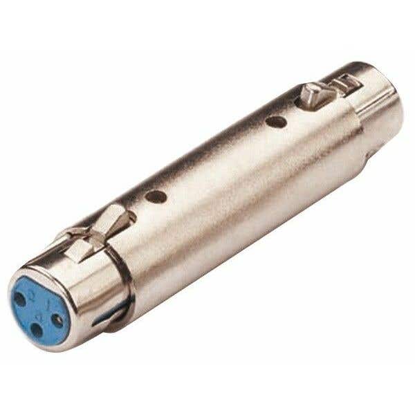 XLR Coupler 3-P f/f 1/Blister