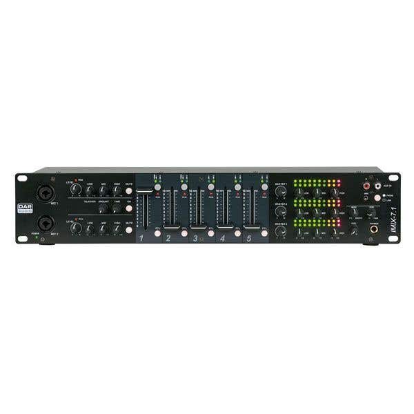 DAP IMIX-7.1 19 inch installatiemixer