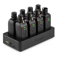 BeamZ compleet draadloos DMX systeem - 5-pins DMX ontvangers en zender - Met oplaadstation - 5-pin