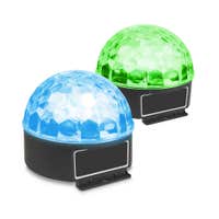 Fuzzix set van 2 Jelly ballen met LED lichteffect en vele bewegende en gekleurde lichtstralen