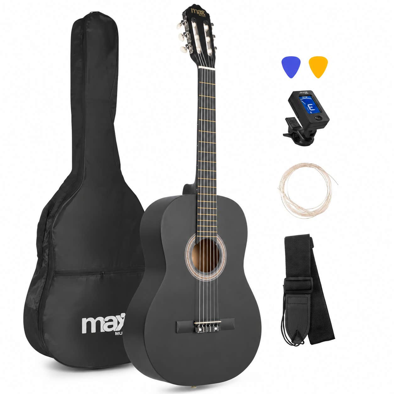 MAX SoloArt klassieke akoestische gitaar (39