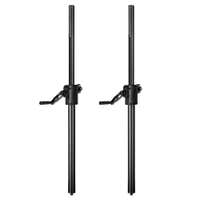 Vonyx LST93 Wind-up tussenpalen - Set van 2 stuks - M20 schroefbout - 35 mm adapters - Tot 50 kg