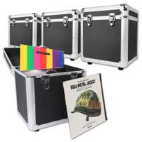 Power Dynamics RC100 12" Platenkoffers Zwart (Set van 4)