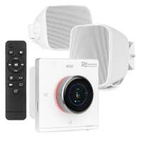 Power Dynamics BD30W outdoor speaker set met B50W inbouw versterker - IPX5 waterdicht - 2x 25W