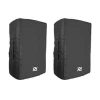 Set van 2 Power Dynamics PD412SC beschermhoezen deluxe voor PD412A speakers