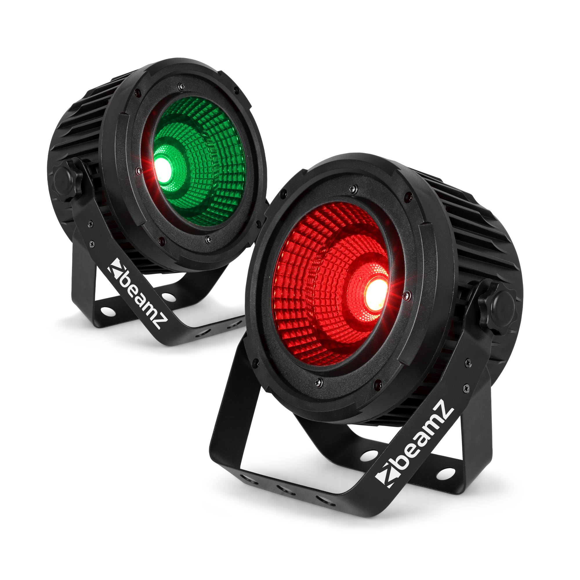 BeamZ set van 2 COB50 compacte LED Parren - Spot met 50W COB LED