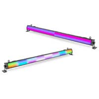 BeamZ set van 2 LCB224 LED barren met 224x SMD RGB LED's - 16 secties