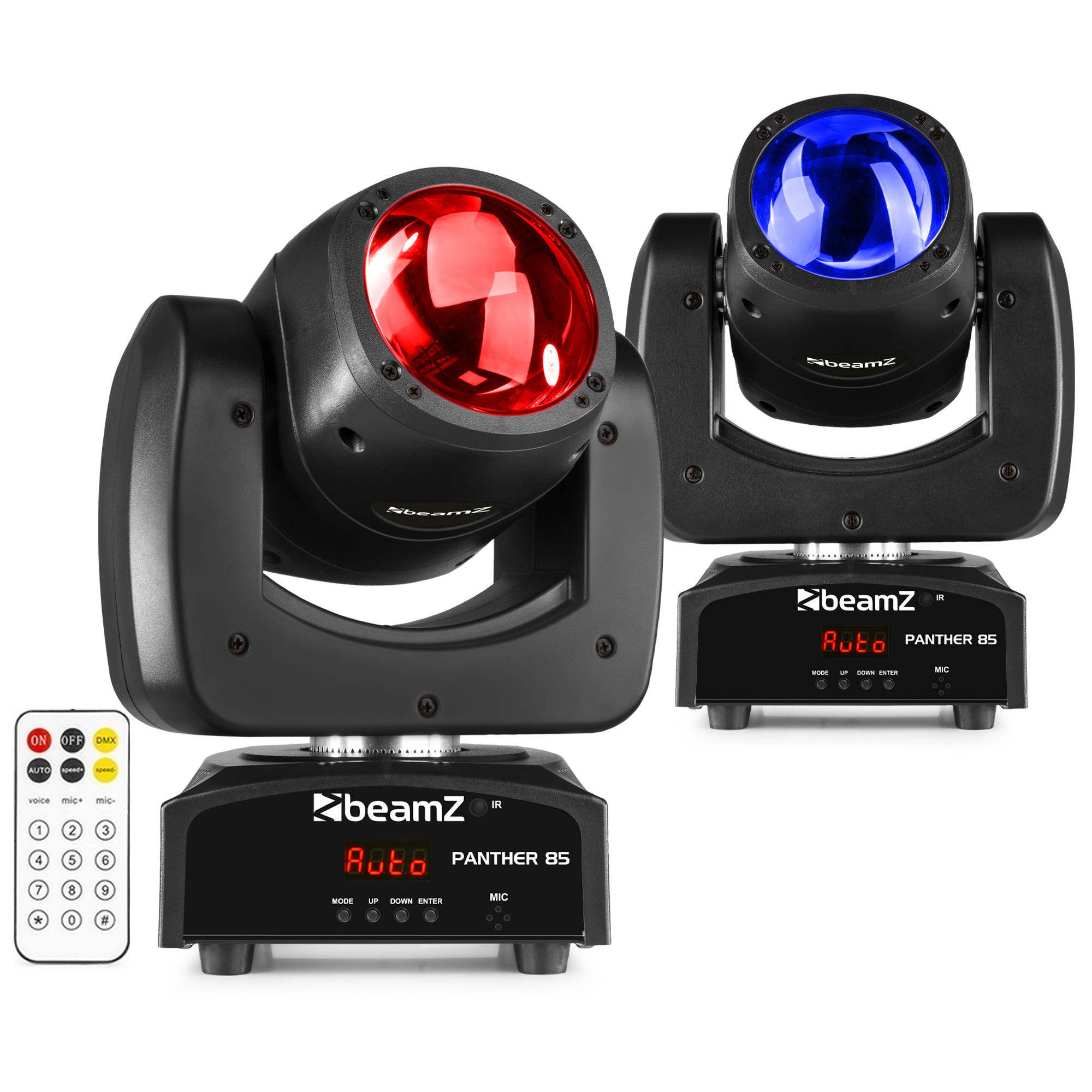 BeamZ Panther 85 LED set van 2 moving heads - 80W