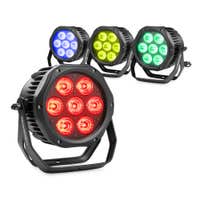 BeamZ Pro set van 4 BWA410 aluminium LED Parren - RGBW voor buiten 7x 10W
