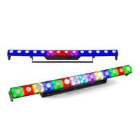 BeamZ set van 2 LCB14 Hybride Sunstrip LED Barren - WW/RGB met pixel control