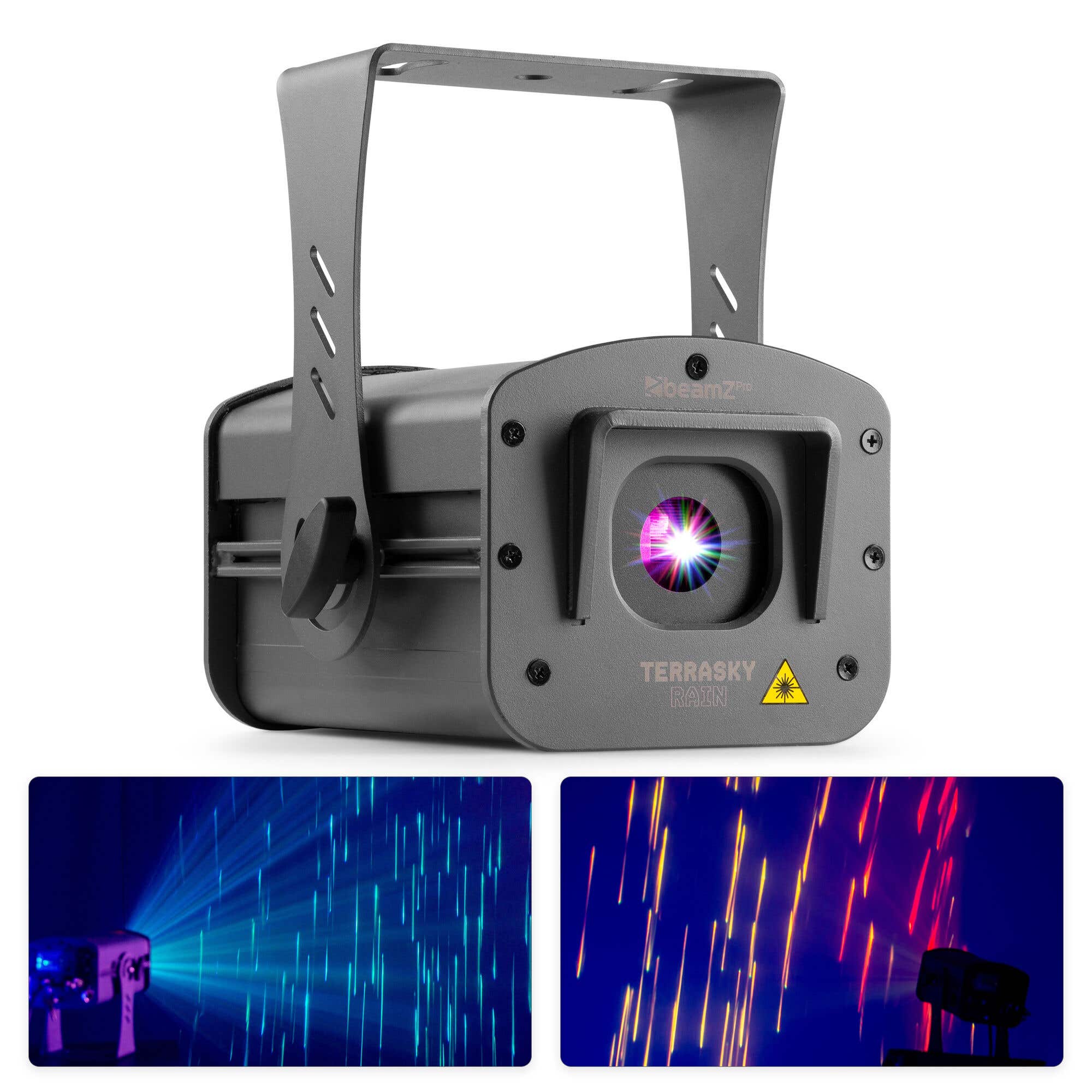 BeamZ Pro TerraSky Rain laser - RGB laser - IP65 waterdicht - Installatie laser voor buiten
