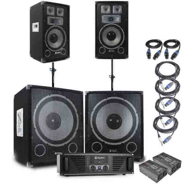 SkyTec TX1015 Subwooferset 3200 Watt
