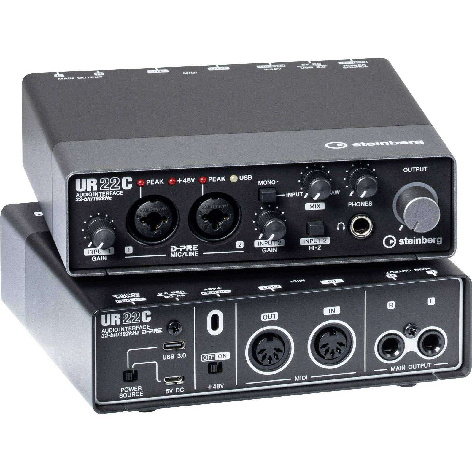 Steinberg UR22C USB 3 audio interface