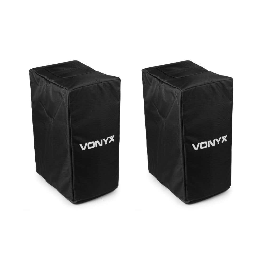 Set van 2 Vonyx speaker beschermhoezen voor VX820 PA geluidssysteem