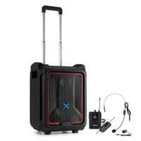 Vonyx SPLASH300 portable speaker met draadloze headset - Ideaal voor groepslessen - IPX5