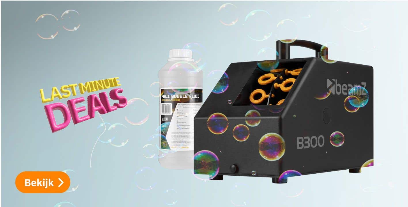 Bellenblaasmachines