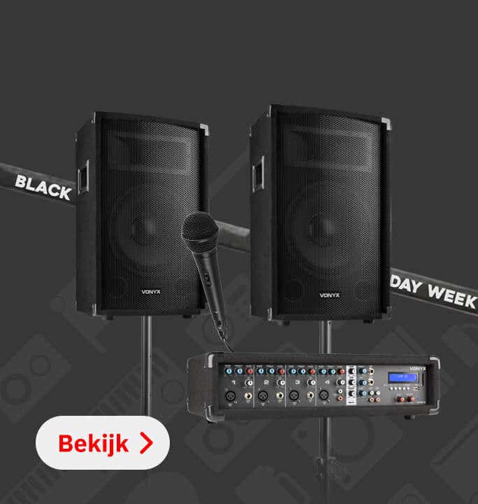 Complete geluidsinstallaties