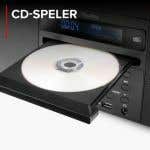 DAB radio's met CD speler