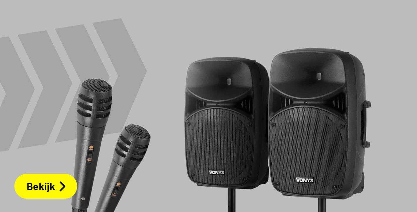 Complete geluidsinstallaties