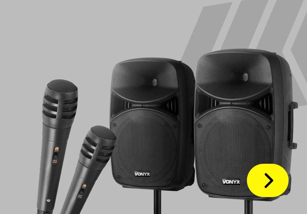 Complete geluidsinstallaties