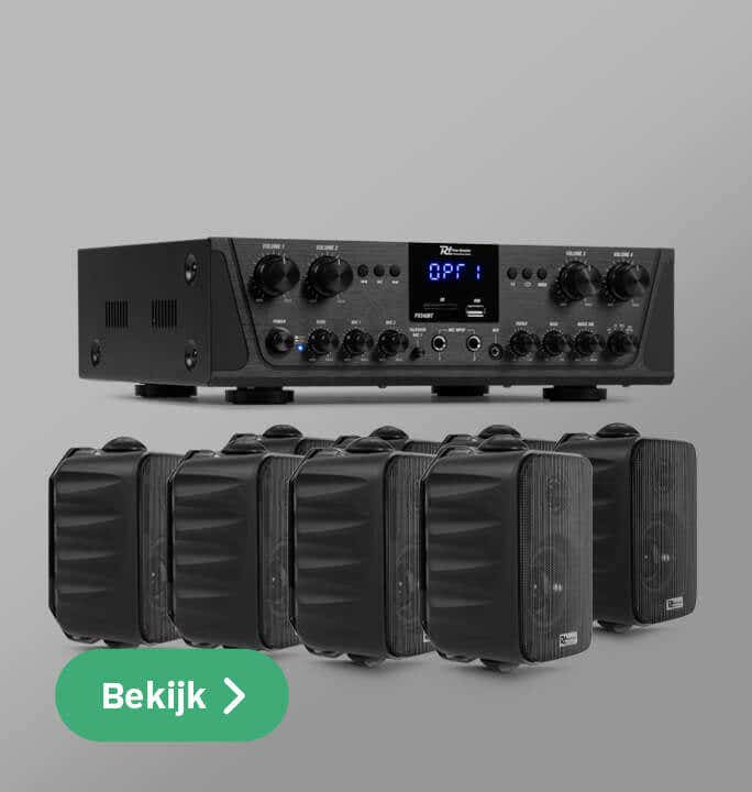 Installatie speakers